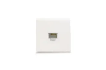 PRISE TELEPHONE 4 PLOTS RJ11 KEYSTONE CARREE CLARA 43