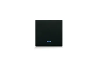 BOUTON POUSSOIR TOUCHE LARGE 16A  A VOYANT INTEGRE NERA 43