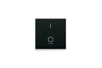INTERRUPTEUR BIPOLAIRE TOUCHE LARGE 10A A VOYANT INTEGRE NERA 43