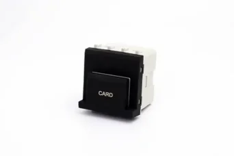 INTERRUPTEUR A CARTE TEMPORISE 2 MODULES NERA 43