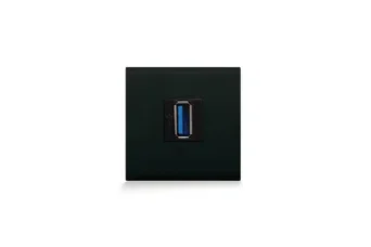 PRISE USB 10A CARREE NERA 43