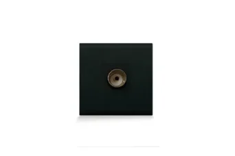 PRISE TV/SAT RESISTIVE KEYSTONE CARREE NERA 43
