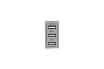 CHARGEUR TRIPLE USB 3.4A 1 MODULE SYLVIA 43