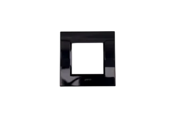 PLAQUE BELLA 43 CARREE NOIRE 2 MODULES