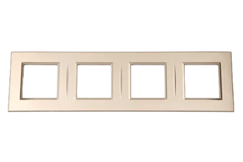 PLAQUE BELLA 43 CARREE CHAMPAGNE 2+2+2+2 MODULES