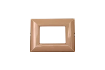 PLAQUE LUMINA 43 RECTANGULAIRE BEIGE 2D 3 MODULES