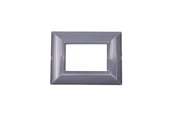 PLAQUE LUMINA 43 RECTANGULAIRE 2D GRIS 3 MODULES