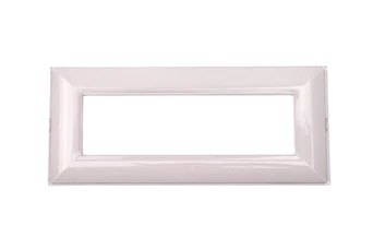 PLAQUE LUMINA 43 RECTANGULAIRE BLANC 2D 7 MODULES