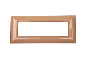 PLAQUE LUMINA 43 RECTANGULAIRE BEIGE 2D 7 MODULES