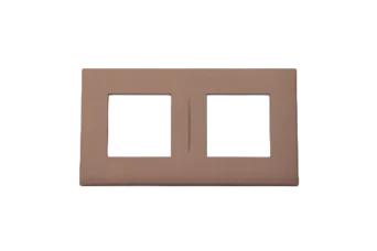 PLAQUE LINA 43 CARREE GREGE 2+2 MODULES