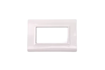 PLAQUE SERENA 43 RECTANGULAIRE BLANC 4 MODULES