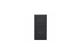 DEUX DEMI-BOUTONS AVEC FLÈCHES POUR VOLET ROULANT IOT TEKLA 1 MOD. S44
