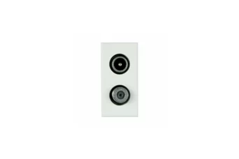 PRISE DIRECTE DEMIXEE TV/SAT WHITEK 44