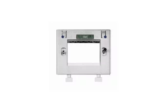 MONTURE POUR PLAQUE SMART TOUCH 44 COULISSANTE BLANC 3 MODULES