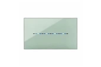 PLAQUE YOUNG TOUCH 44 RECTANGULAIRE VERT SAUGE 4 MODULES