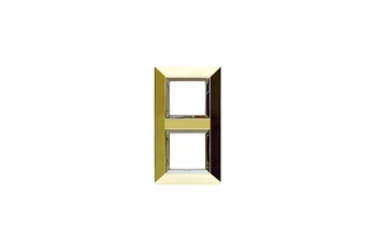 PLAQUE ZAMA 44 CARREE DOREE 2+2 MODULES