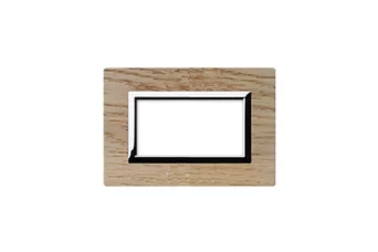 PLAQUE VERA BOIS 44 RECTANGULAIRE CHENE CLAIR 4 MODULES