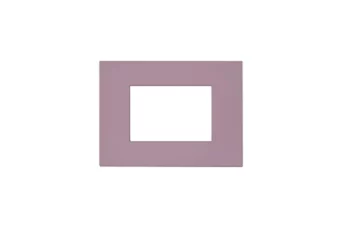 PLAQUE SMART EASY 44 RECTANGULAIRE VIOLET MAT 3 MODULES