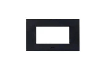 PLAQUE SMART EASY 44 RECTANGULAIRE GRIS TEKLA 4 MODULES