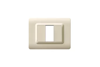 PLAQUE TECHNOPOLYMERE 44 RECTANGULAIRE SABLE 1 MODULE