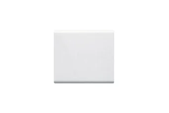 INTERRUPTEUR SIMPLE ALLUMAGE TOUCHE LARGE 16A BLANC